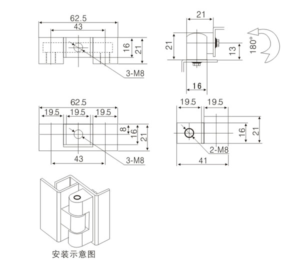 开关柜门锁