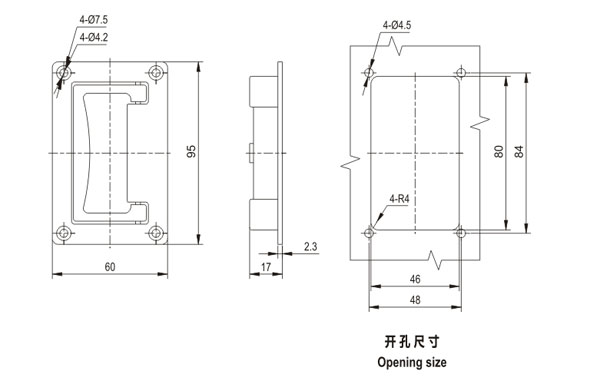 开关柜门锁